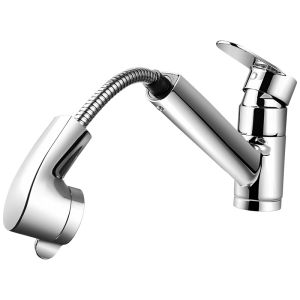 Single Hole Pull-Down Kitchen Faucet