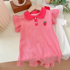 Tagkita | Fashionable Fly-Sleeve Girl POLO Dress