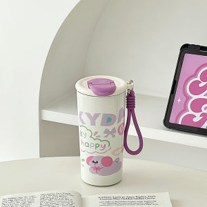 Insulated Cooling Travel Cup with Straw