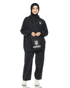 jas hujan setelan pria dan wanita by LA JOYA tebal dan lentur bahan PVC