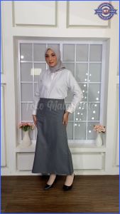 Rok Wanita Span Kantor UKURAN STANDAR-JUMBO S-4L Rok Span Panjang Line A Rok Kerja Polos Rok A Wanita Rok Kerja Wanita Panjang / Rok Formal Rempel Span / Rok Kerja Kantor Wanita / Rok Polos Span Wanita
