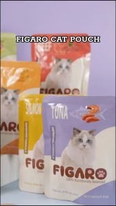 FIGARO CAT POUCH 85 Gram Makanan Basah Kucing Adult Kitten Wet Food WetFood Sachet Saset Sobek All Stage Snack Creamy Strip Treats Treat PREMIUM INGREDIENTS INGREDIENT BAHAN FORMULATO IN ITALIA FORMULATED IN ITALY