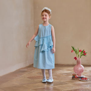 Little Naive | Irregular Long Dress Sleeveless Lyocell Summer Dress