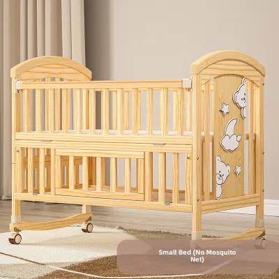 AILIQI | Multifunctional Paint-free Mobile Baby Crib