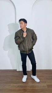 Jaket Bomber Polos Pria Puma Scott Casual Terbaru A452