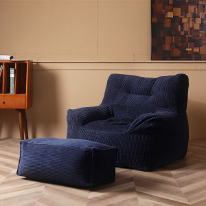 YUEMAILEFU | Vintage Fabric Single Sofa Bed Relaxing Recliner