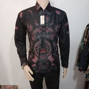kemeja batik tyaga arta batik super batik premium 008 batik pria lengan panjang 10.10 23 batik exclusive batik halus