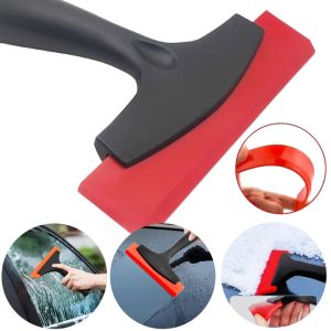Non-Scratch Soft Silicone Handy Squeegee Car Water Window Wiper Snow Clean Scraping Tool Film Scraper Tile Gap Filling Scraper