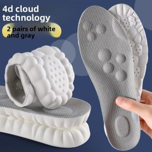 FUYOU | Sport Cushioning Insoles Shock Absorption Sweat Absorption Odor Prevention Comfortable for Long Hours