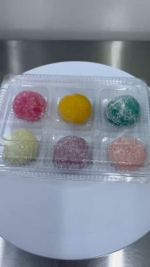 Frozen Rainbow Mochi – 6pcs Assorted Color Japanese Daifuku 冷冻彩虹麻薯