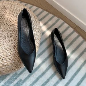 Fashionable Flat Bottom Shoes Embossed Leather Four Seasons Womens Shoes New Silver Gold Single Shoes Versatile Pointed Toe Outdoor Wear