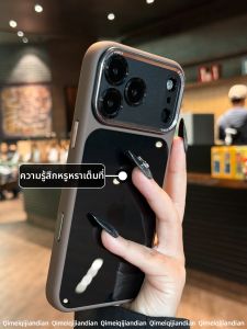 QI MEI. CASE | Metal Lens Full Coverage Anti-Drop Protective Case Simple Transparent