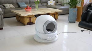 MeeGoo Smart Cat Litter Box Large Automatic Deodorized Enclosed Litter Pan Detachable Enclosure