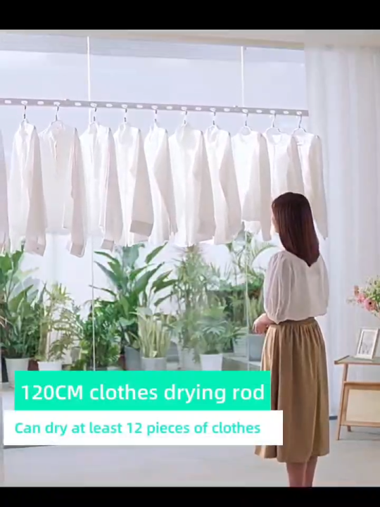 Smart clothes drying rack, indoor household lighting single-pole ...