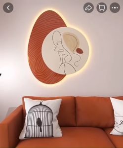 Tranh Treo Tường PC Hiện Đại Tranh Tráng Gương Tích Hợp Điện Led Phù Hợp Treo Phòng Khách Cửa hàng Sapa...