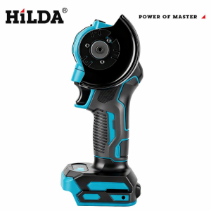 HILDA | HILDA 3 Inch Mini Cordless Angle Grinder 21V 20000RPM Portable Polishing Cutting Power Tool Fit For Makita Battery Mini Grinder