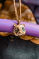 Tala Men TALA by Kyla Ye Bear Necklace Copper with Gift Box. 