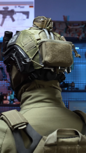 IDOGEAR Tactical NVG Battery Retention Pouch Tegris Hook&loop Sturdy Lightweight Tactical PVS31 Battery Pouch 35142