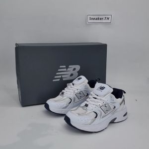 N B530 Kids รองเท้าผ้าใบเด็ก รุ่นฮิต ใส่สบาย Sz.30-36Eu(แนะนำเผื่อ 1 ไซส์) ทรงสปอร์ต ใส่วิ่ง ใส่เล่นกีฬา สบายเท้า V67D01