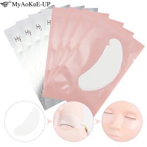 50 Pairs Hydrogel Eyelash Patches Eye Pad Lash Lifting Gel Paper Stickers Fake Eyelashes Extension Supplies Woman Makeup Tools