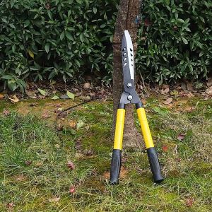 EOSM กรรไกรตัดแต่งพุ่มไม้ กรรไกรแต่งสวน ด้ามปรับยาวได้ กรรไกรตัดกิ่งด้ามยาว กรรไกรตัดกิ่ง กรรไกรตัดหญ้า Lawn shears