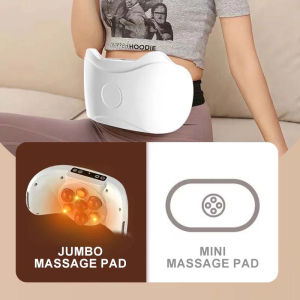 Electric Wireless Abdominal Massager For Fat Burning & Digestion Waist Fitness Fat Slimming Weight Loss Body Shaping Instrument
