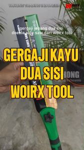 Gergaji Jepang Double Edge Rip Cut Cross Cut WOIRX TOOL