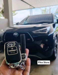 Toyota YARIS CROSS Key Cover Key Holder Car Key Cover Kunci Kereta Case Hev Yaris Cross Accessories