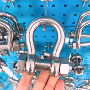 1PCS -180° Swivel Stainless Steel Hooks 2000 lbs Capacity Heavy Duty Hooks Hanging Hardware for Porch Hammock(Two styles randomly sent)