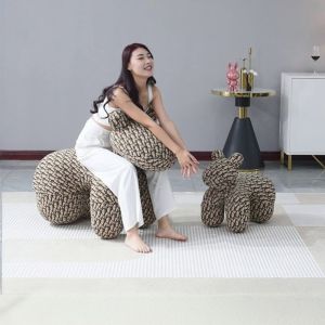 Creative การ์ตูน เก้าอี้ม้าที่นั่งเด็กโซฟาโมเดิร์น เรียบง่าย ตกแต่งห้องนั่งเล่นรูปสัตว์โซฟาเฟอร์นิเจอร์เด็ก