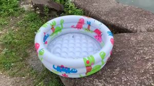 GEARBEST BPA-Free Inflatable Baby Pool for Toddlers Summer Water Play Indoor and Outdoor Fun Swimming Pool