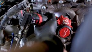 (ของแท้ 100%) Milwaukee M18 FPD3 18V 5.0Ah ประสิทธิภาพสูงขนาดกะทัดรัดแรงบิดสูง brushless สว่านไฟฟ้าผลกระทบสว่านไฟฟ้ามือถือตามหลักสรีรศาสตร์