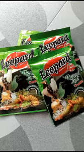 IKSYA BIRD SHOP LEOPARD CRUMBLE RUMPUT LAUT VOER KASAR PAKAN BURUNG MURAI JALAK CENDET TRUCUK