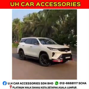 TOYOTA FORTUNER 2022 2023 FRONT AND REAR SKIRT BODYKIT WITH PAINT PP