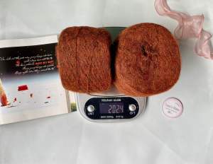 Yarn - Len Mohair lông dài | Sợi mảnh nhẹ đẹp - Siêu ấm Siêu dôi sợi | Cỡ sợi ~1.0mm | Terri Store