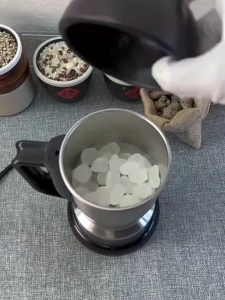 Alex 👍Smash in 8 seconds👍 400w electric spice grinder stainless steel coffee grinder electric coffee machine 磨粉机 研磨机 Cereal grinder machine Coffe Grinder Machine