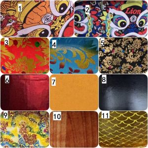 Childrens Mini Lion Wake Drum FengShan Big Buffalo Head Multi-Layer Skin Dance Lion Drum Percussion Instrument Toy Drum