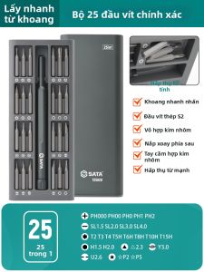 SATA | Bộ Đũa Vít Chính Xác Cho Sửa Chữa Điện Thoại Và Laptop