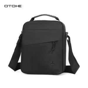 OTOHE Mens Shoulder Bag Waterproof Handbag Oxford Cloth Phone Bag Fashion Messenger Bag Portable Travel Bag Large Capacity Cross Body Bag Lightweight Casual Bag Leisure Sport Street Bag