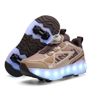 LIWAN | Light-up Removable Wheels Kids Roller Skating Shoes
