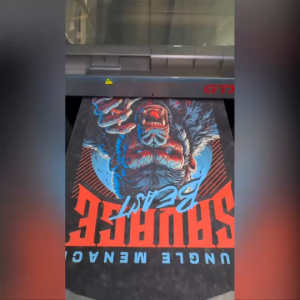 เสื้อยืดแฟชั่น คุณภาพดี สกรีนเสื้อ DTG เสื้อยืดผู้ชาย Printed T shirt แฟชั่น cotton100% 68031#