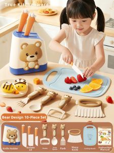 Yimi | Safe Children Kitchen Knife Cutting Board Toy Set