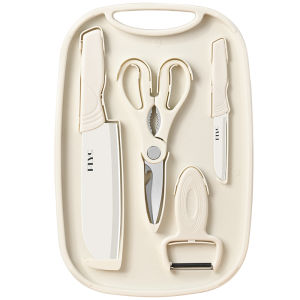 BAKULI | Fruit Knife & Cutting Board Set for Home & Baby Food Preparation