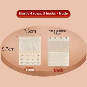 PISSA | Bra Extension Clasp with Four-Row Four-Button Adjustment