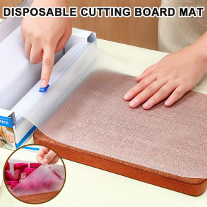 Disposable Cutting Board Mat Kitchen Anti-Slip Antibacterial Transparent Mat for Cutting Board Fungi-proofing Chopping Board Pad