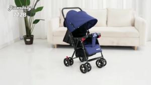Baby Stroller Two-Way Foldable and Adjustable Recommended for 1 to 3 Years of Age With Dining Plate