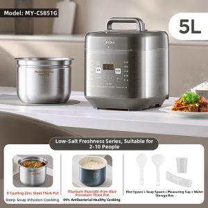 Midea | Deep Soup No-Fluorine Titanium Pressure Cooker