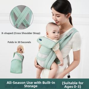MENGWAXINCHONG | Traditional Large Baby Carrier Back Style