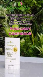 EtherealSkin Buy 1 Take 1 Sunscreen Stick Broad-Spectrum SPF 50 PA+++  Clear Lightweight Glass Skin finish Water Resistant Makeup Base 15g