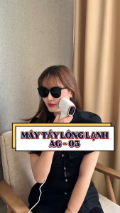 Máy Triệt Lông Lạnh Vĩnh Viễn Cầm Tay Tại Nhà AG – 03 Công Nghệ IPL Với 9 Cấp Độ và 3 Chê Độ Triệt Bảo Hành 12 Tháng